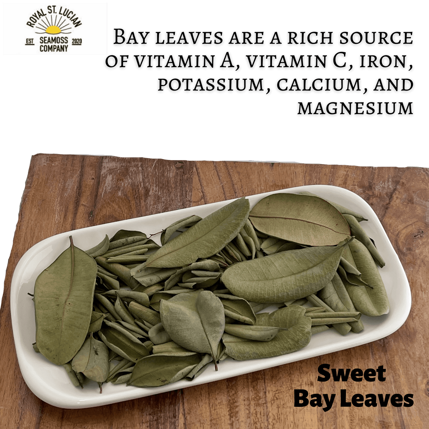 Sweet Bay Leaves | Whole, Aromatic Culinary Leaves